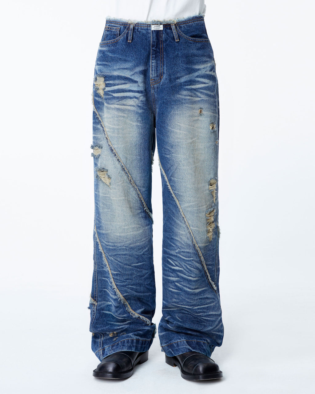 Ader Error - Ely jeans (Blue) product image 2 | TRAB K-Fashion Australia