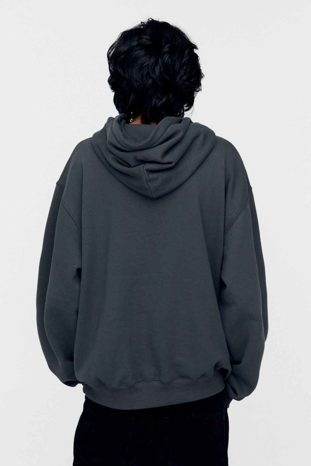 Andersson Bell - (essential) Unisex Adsb Milan Embroidery Hoodie (Charcoal) product image 7 | TRAB K-Fashion Australia