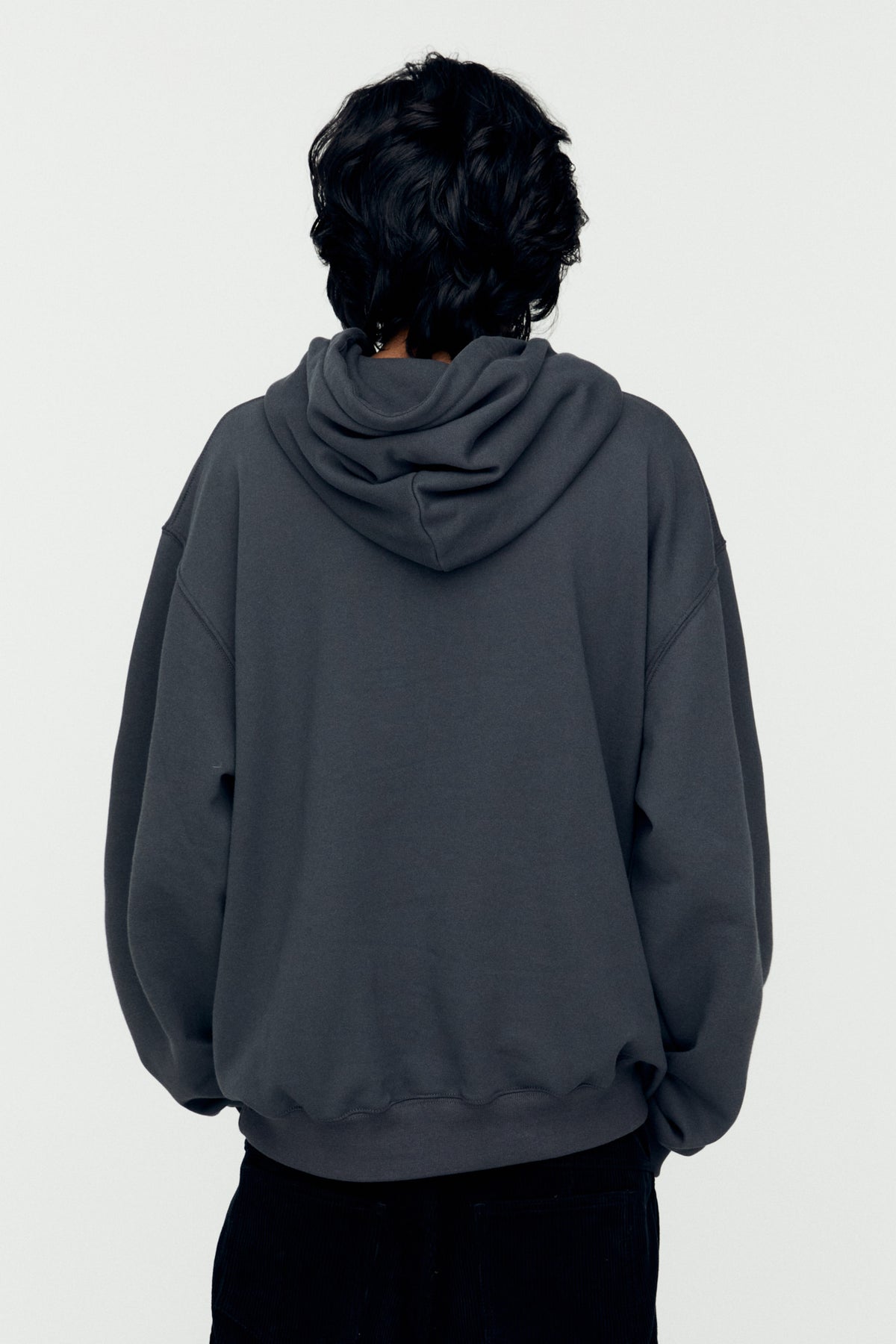 Andersson Bell - (essential) Unisex Adsb Milan Embroidery Hoodie (Charcoal) product image 7 | TRAB K-Fashion Australia
