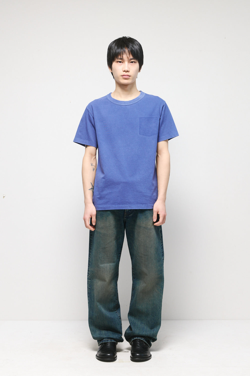 Hatchingroom - Bleached Tee (Vintage Blue) product image 3 | TRAB K-Fashion Australia