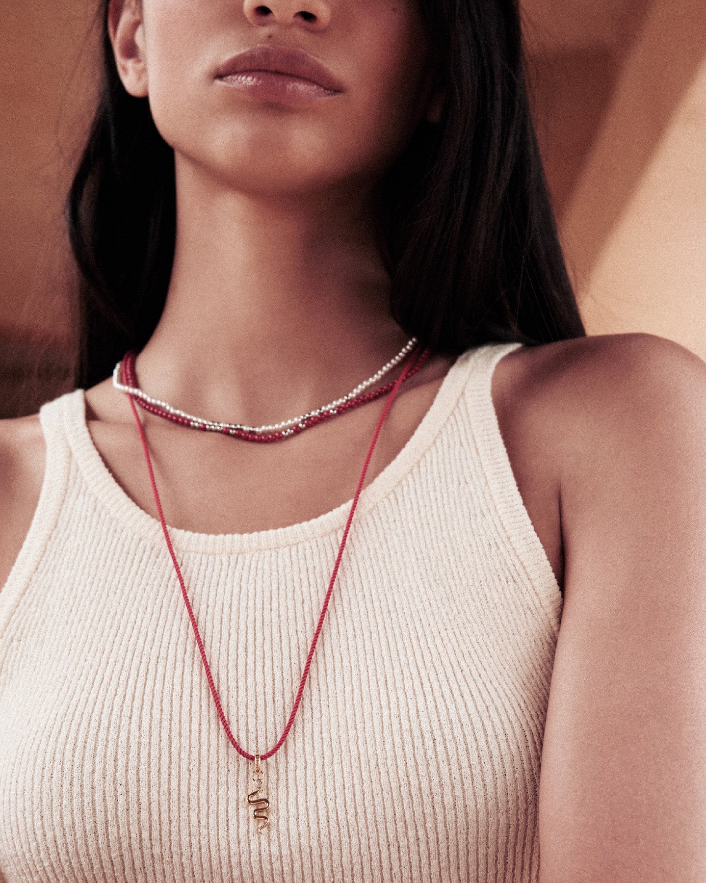 Numbering - Colored Rope Necklace #5884 product image 5 | TRAB K-Fashion Australia
