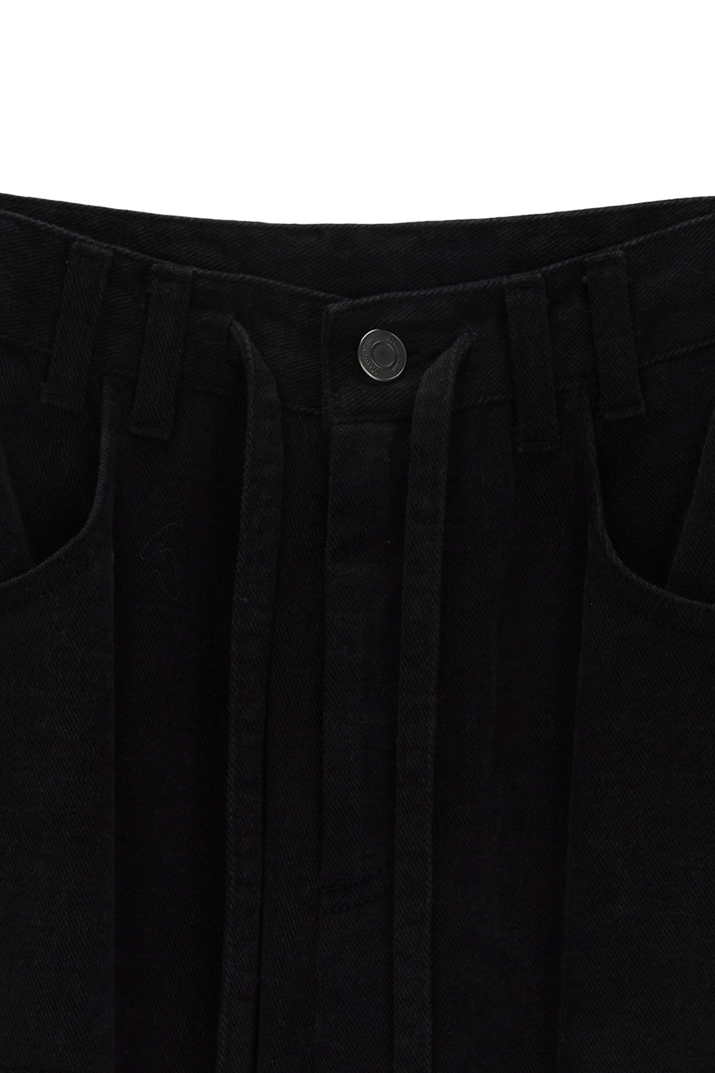 Matin Kim - Dirty Washed Heavy Cargo Pants (Black) product image 3 | TRAB K-Fashion Australia