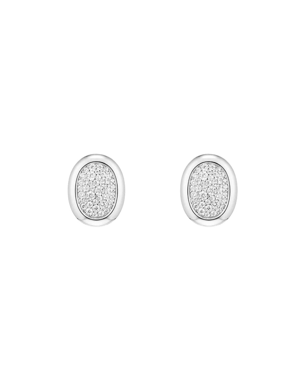 Numbering - Pave Oval Earrings #3305 product image 6 | TRAB K-Fashion Australia