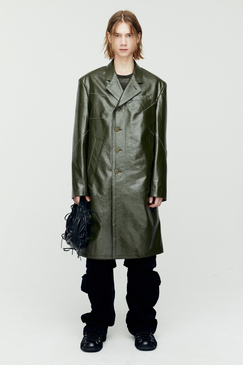 Andersson Bell - Mauer Single Coat (Black) product image 6 | TRAB K-Fashion Australia