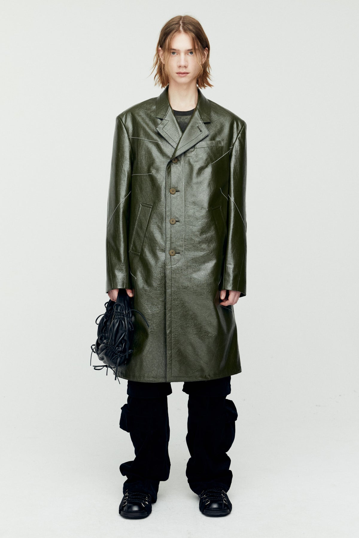 Andersson Bell - Mauer Single Coat (Black) product image 6 | TRAB K-Fashion Australia
