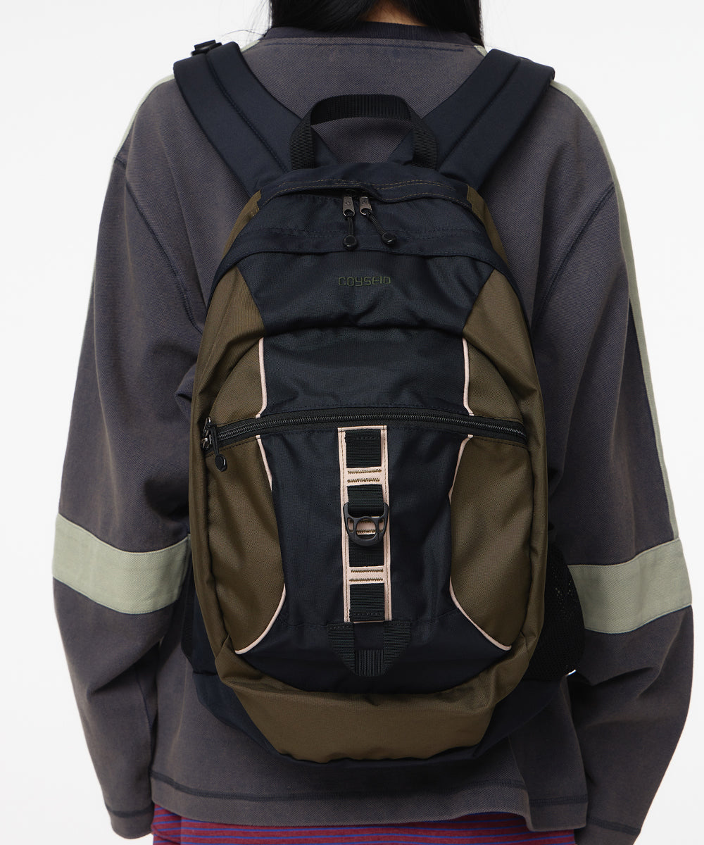 Coyseio - Retro Oxford Backpack (Navy) product image 5 | TRAB K-Fashion Australia