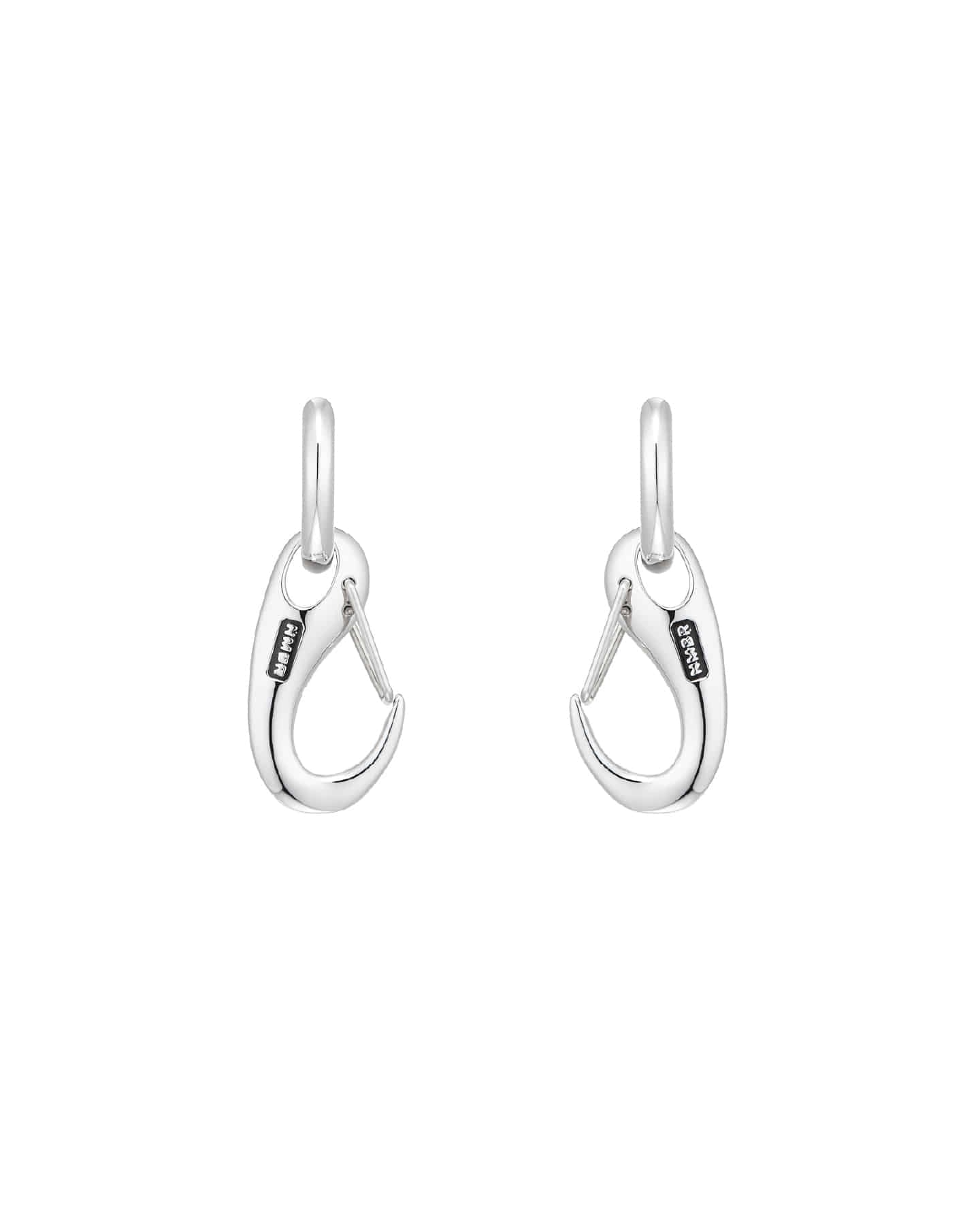 Numbering - Carabiner Hoop Earrings #5275 product image 4 | TRAB K-Fashion Australia