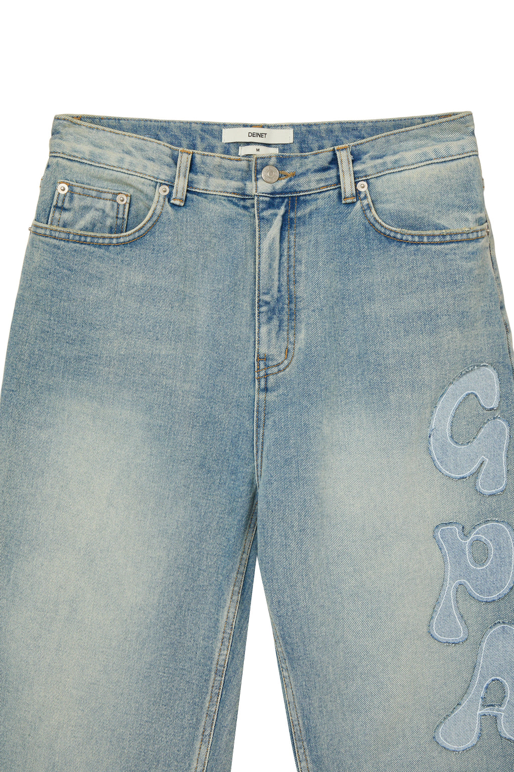 Deinet - Dj Park Patch Denim (Blue) product image 3 | TRAB K-Fashion Australia