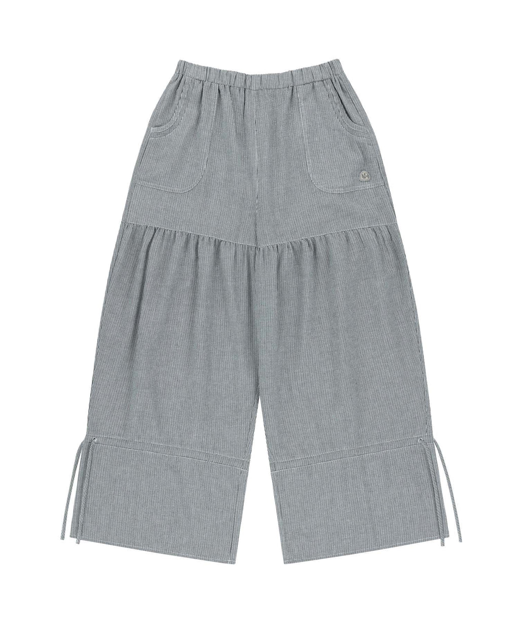 Coyseio - Shirring Rough Pants Stripe product image 1 | TRAB K-Fashion Australia