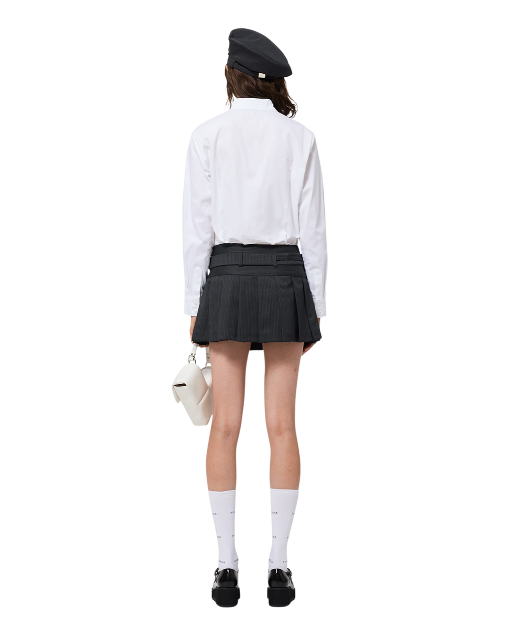 Kimhe Kim - Stripped Beret (Grey) product image 18 | TRAB K-Fashion Australia