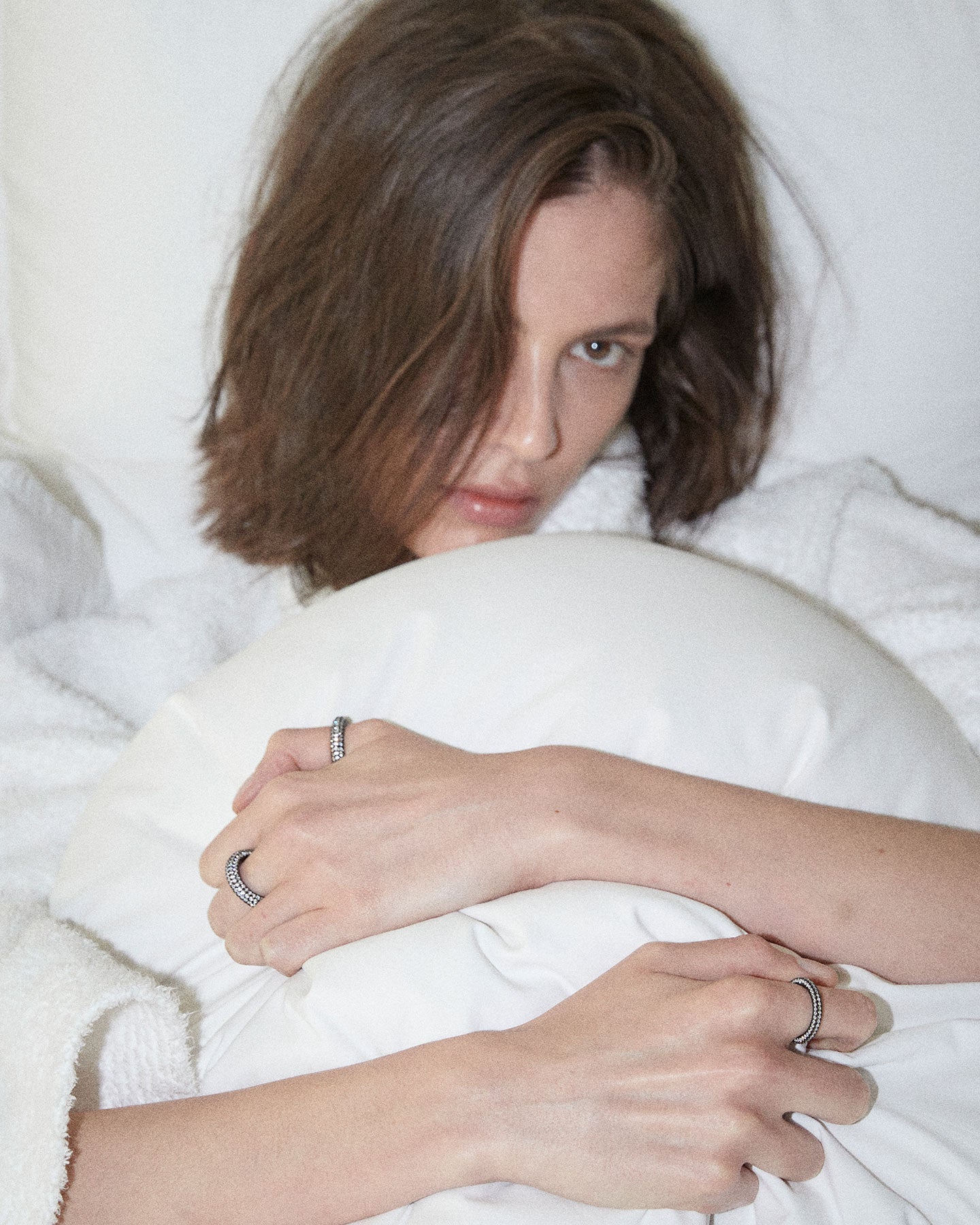 Numbering - Pave Doughnut Ring / Slim #3415 product image 1 | TRAB K-Fashion Australia