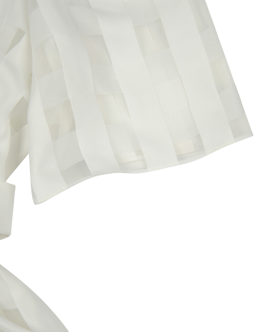 Kimhe Kim - Ch Checked Long Dress (White) product image 5 | TRAB K-Fashion Australia