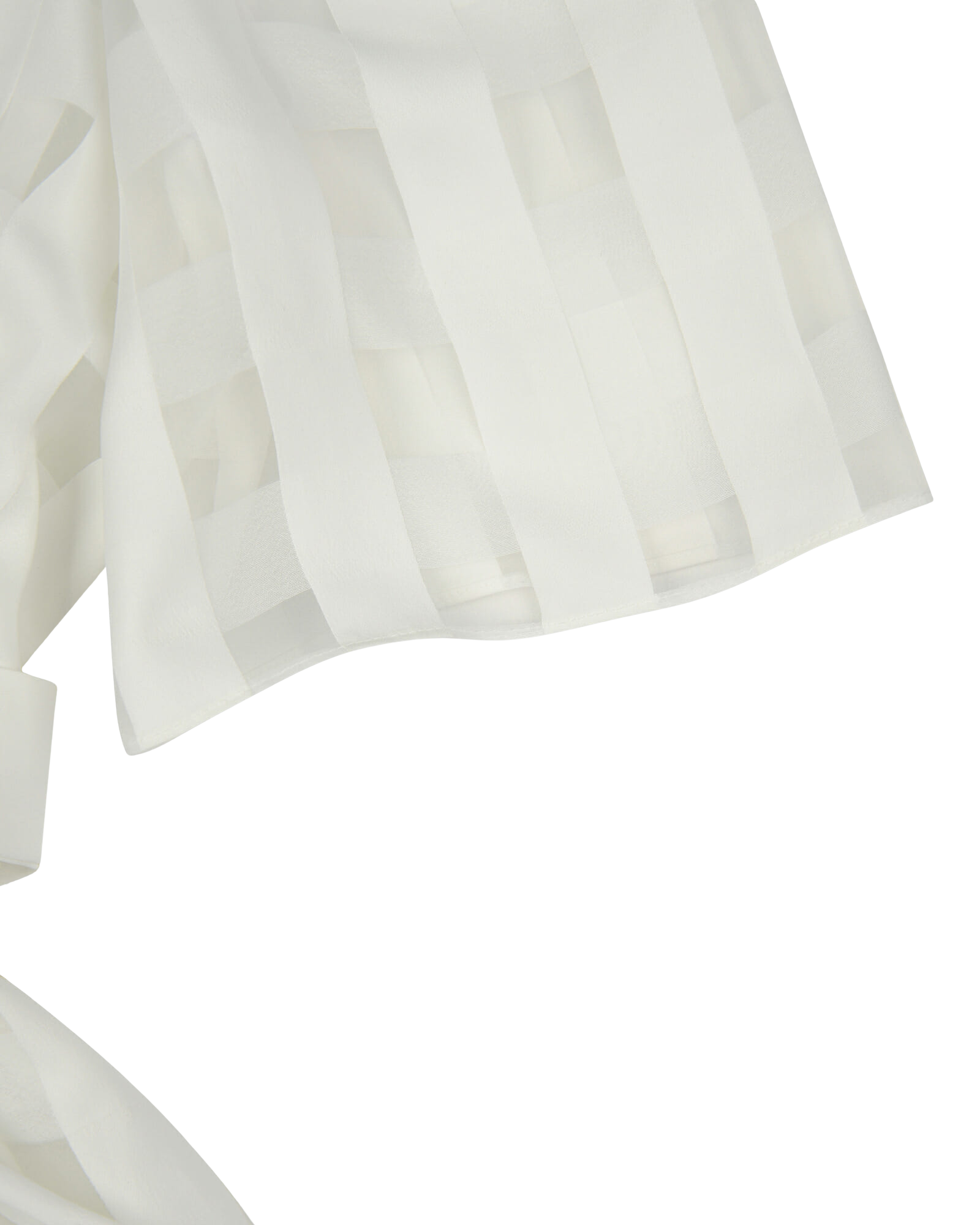 Kimhe Kim - Ch Checked Long Dress (White) product image 5 | TRAB K-Fashion Australia