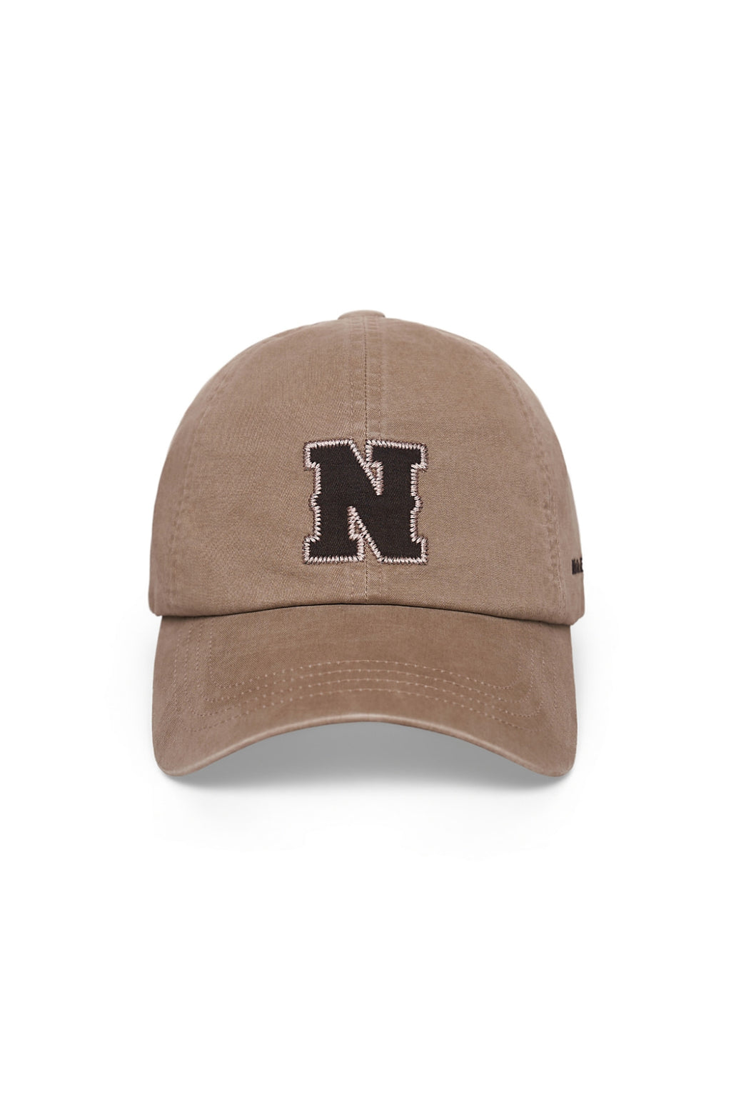 Matin Kim - Matin Initial Ball Cap (Beige) product image 1 | TRAB K-Fashion Australia