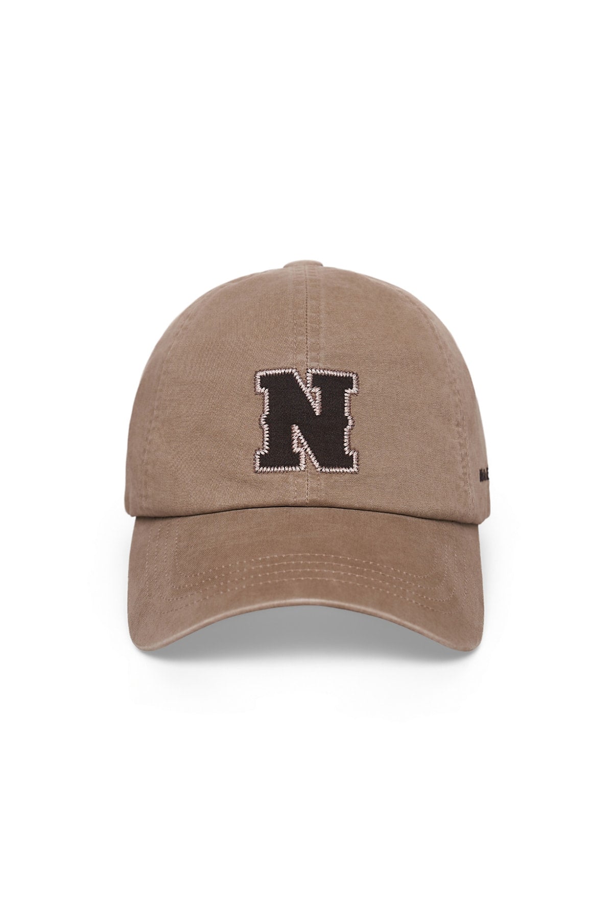 Matin Kim - Matin Initial Ball Cap (Beige) product image 1 | TRAB K-Fashion Australia