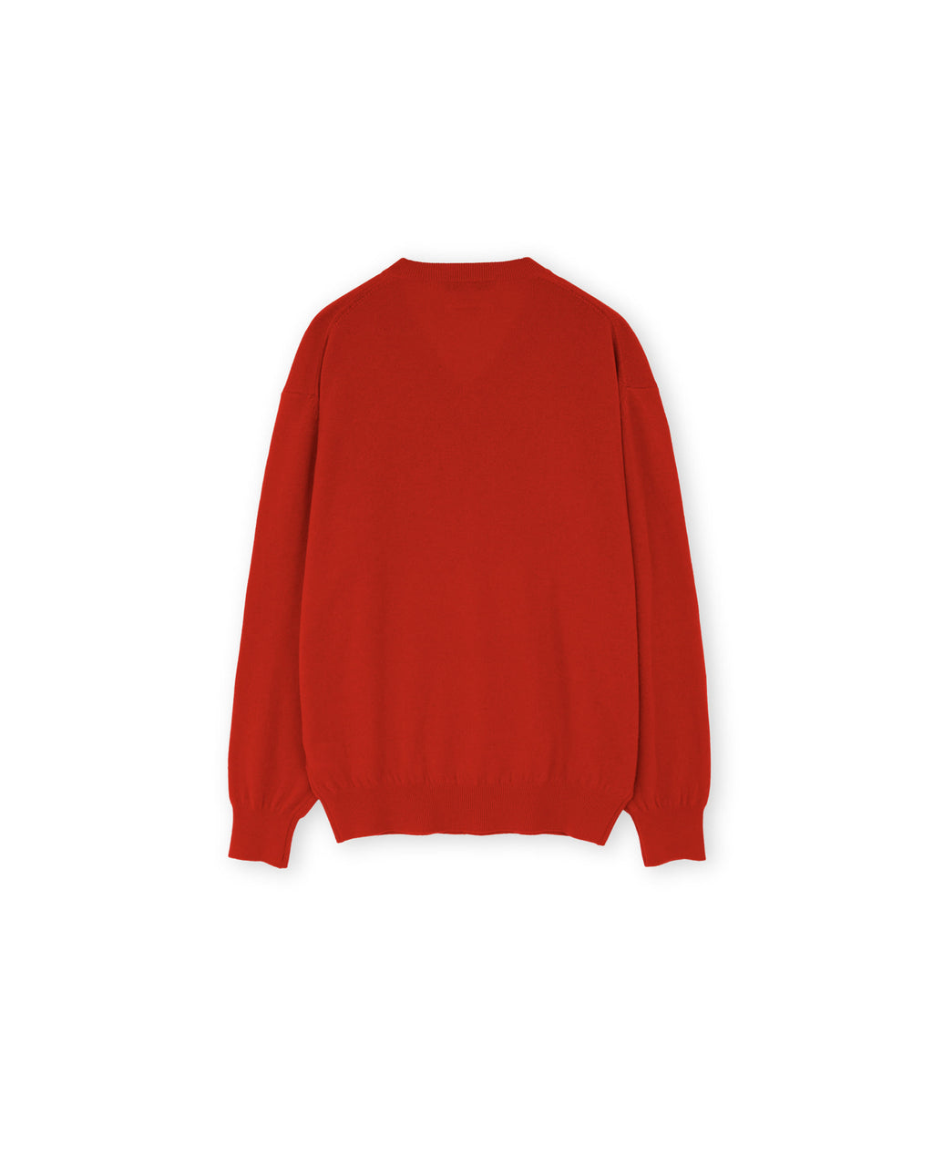 Brownyard - Extra Super Fine V Neck Knit (Red) product image 4 | TRAB K-Fashion Australia
