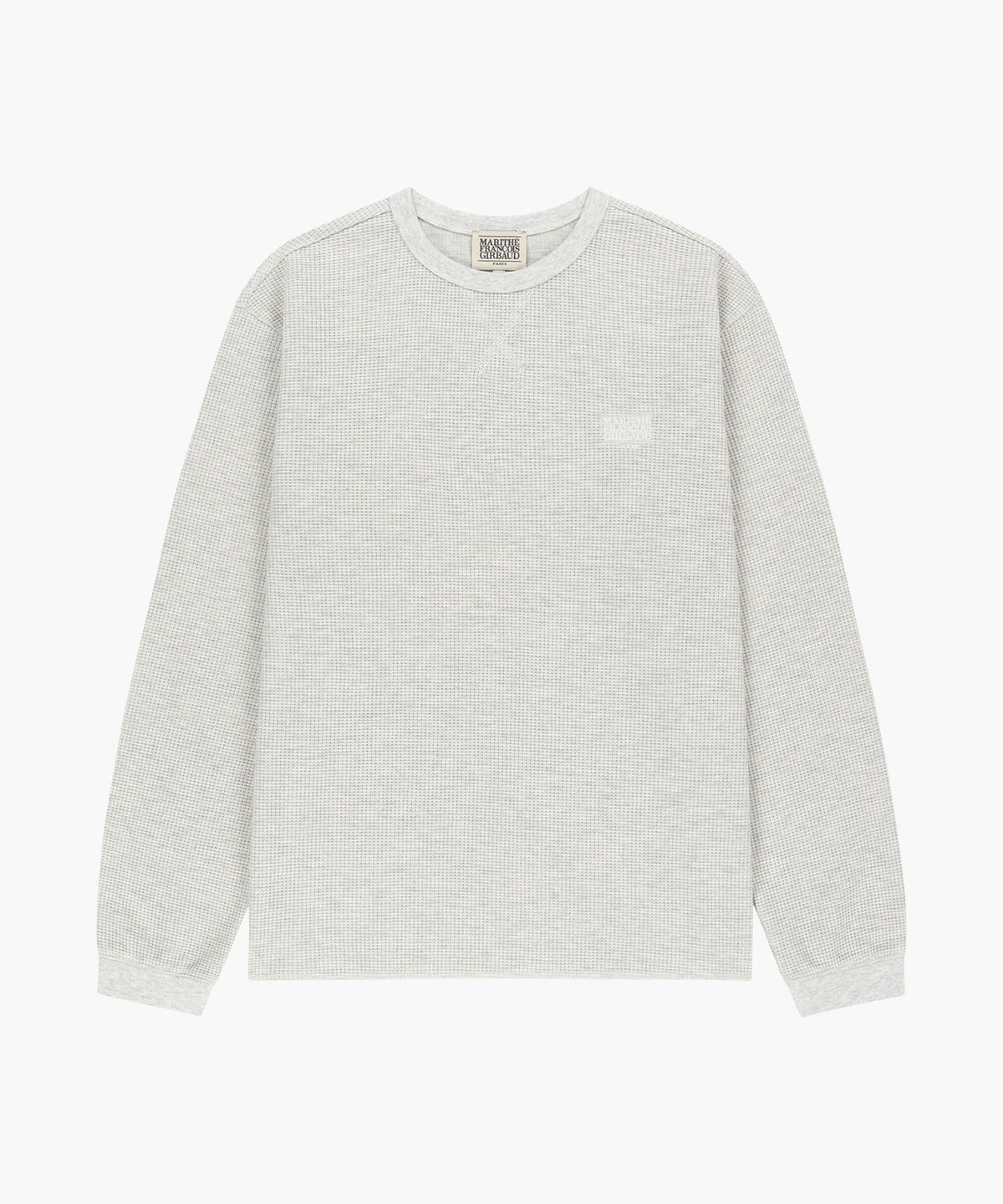 Marithe & Francois Girbaud - Waffle Long Sleeve Tee (Oatmeal) product image 6 | TRAB K-Fashion Australia