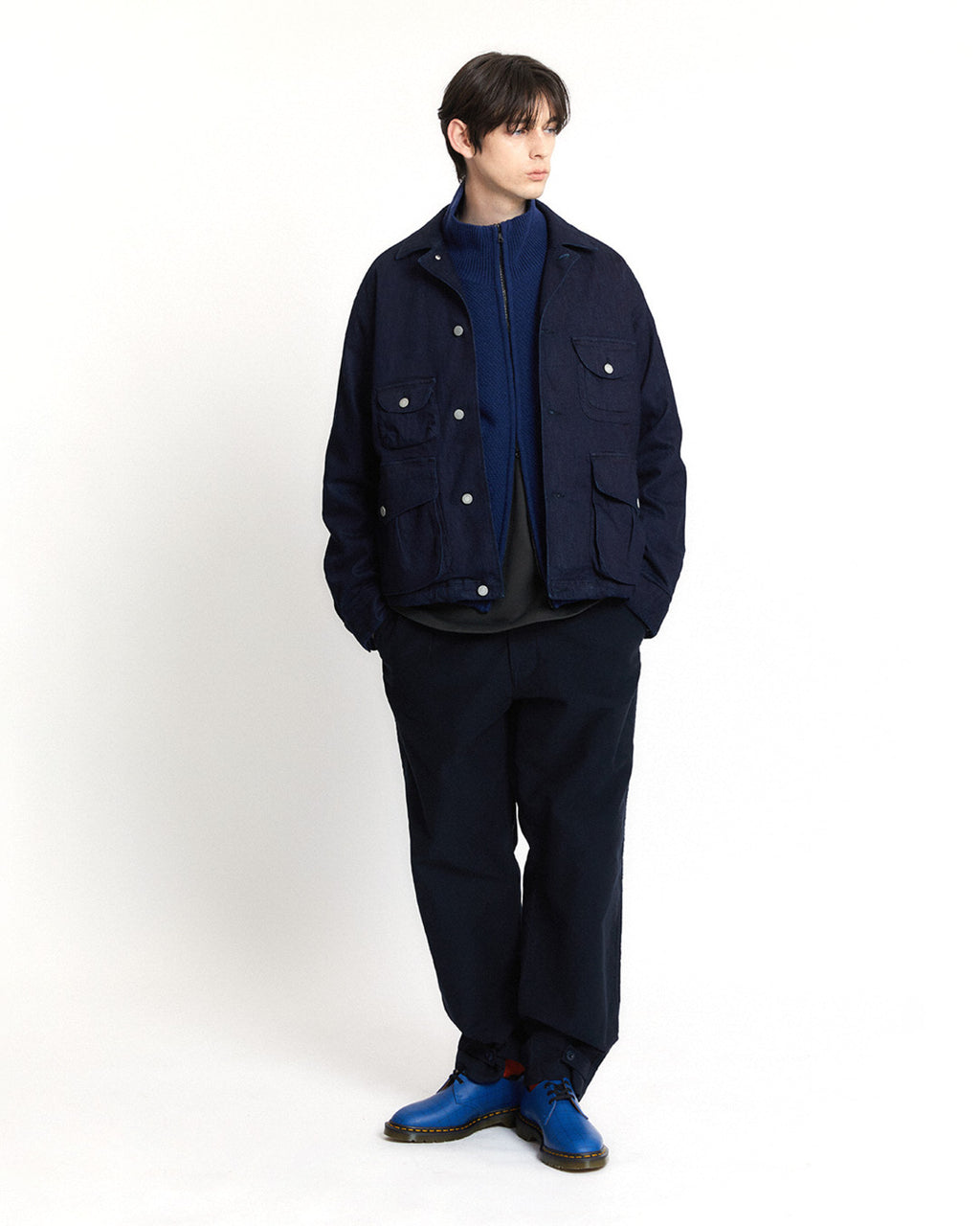 Eastlogue - Trapper Jacket (Indigo Denim) product image 1 | TRAB K-Fashion Australia