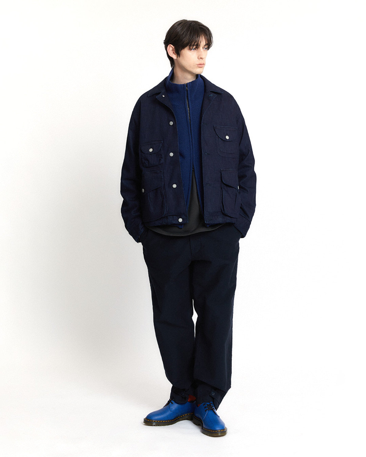 Eastlogue - Trapper Jacket (Indigo Denim) product image 1 | TRAB K-Fashion Australia