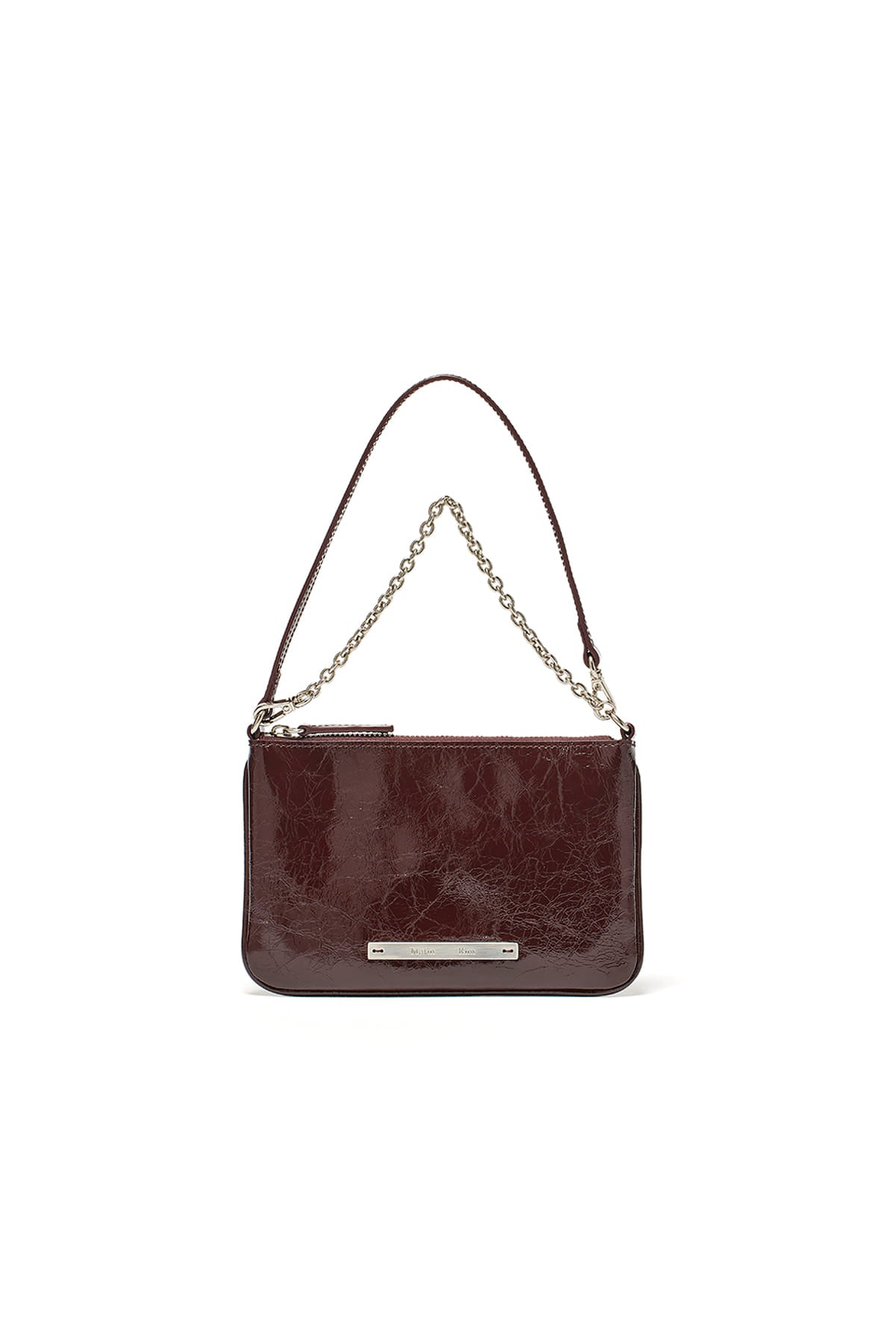 Matin Kim - Glossy Leather Micro Bag (Champagne) product image 7 | TRAB K-Fashion Australia