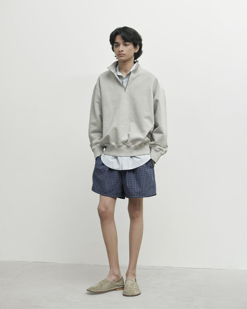 Brownyard - Check Shorts (Blue) product image 1 | TRAB K-Fashion Australia