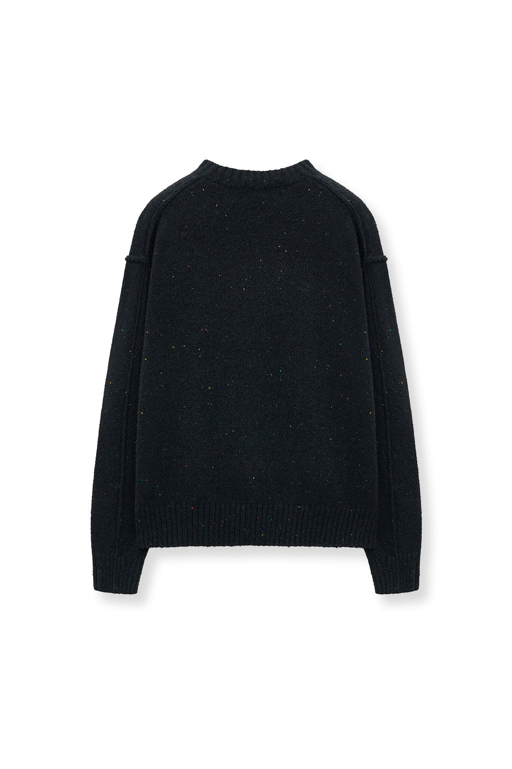 Matin Kim - Matin Mixed Yarn Knit Pullover (Dark Navy) product image 3 | TRAB K-Fashion Australia