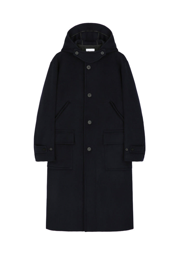 Art if acts - Hooded Coat (Navy) product image 9 | TRAB K-Fashion Australia