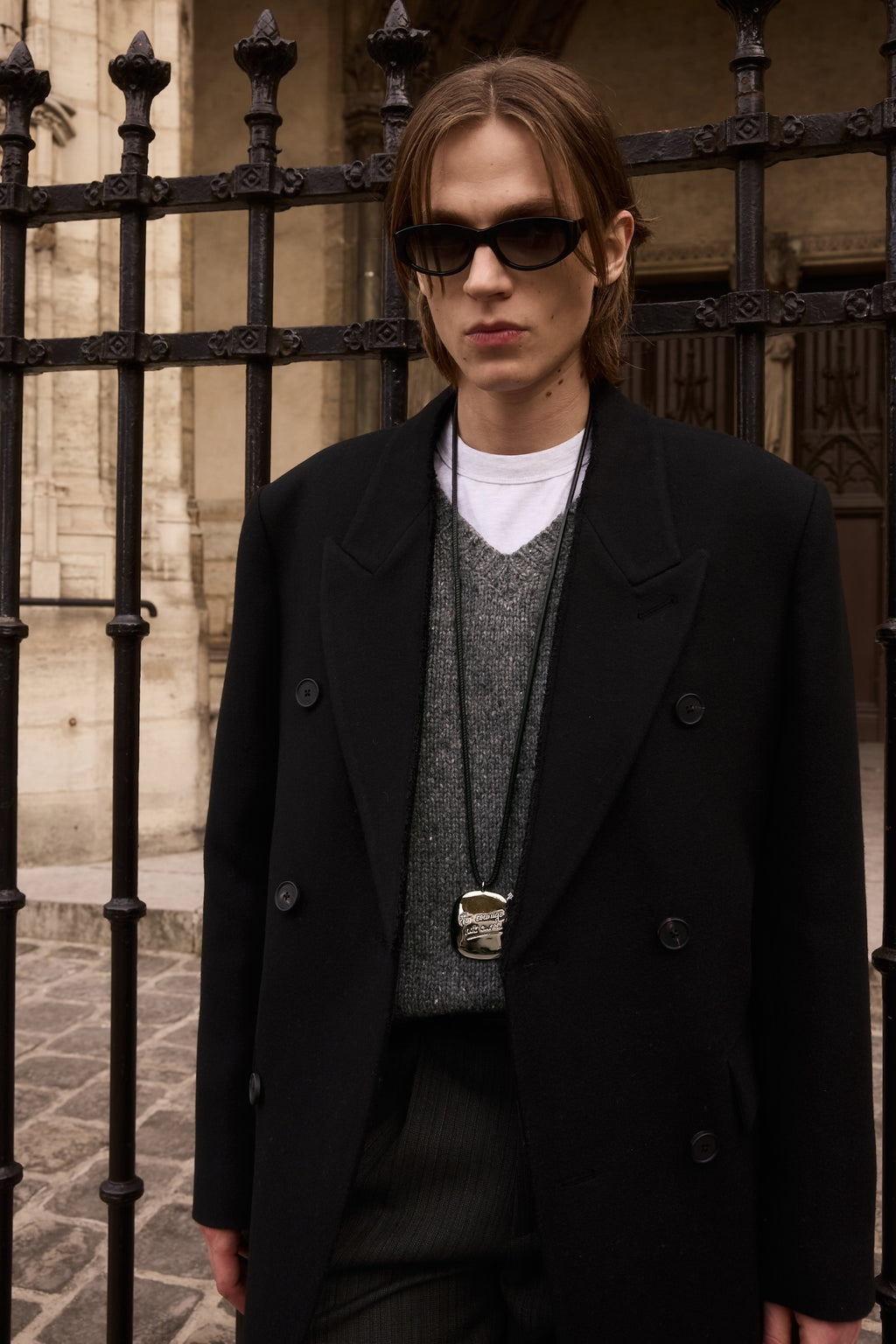 STU - Inverted Double Coat In (Black) product image 16 | TRAB K-Fashion Australia