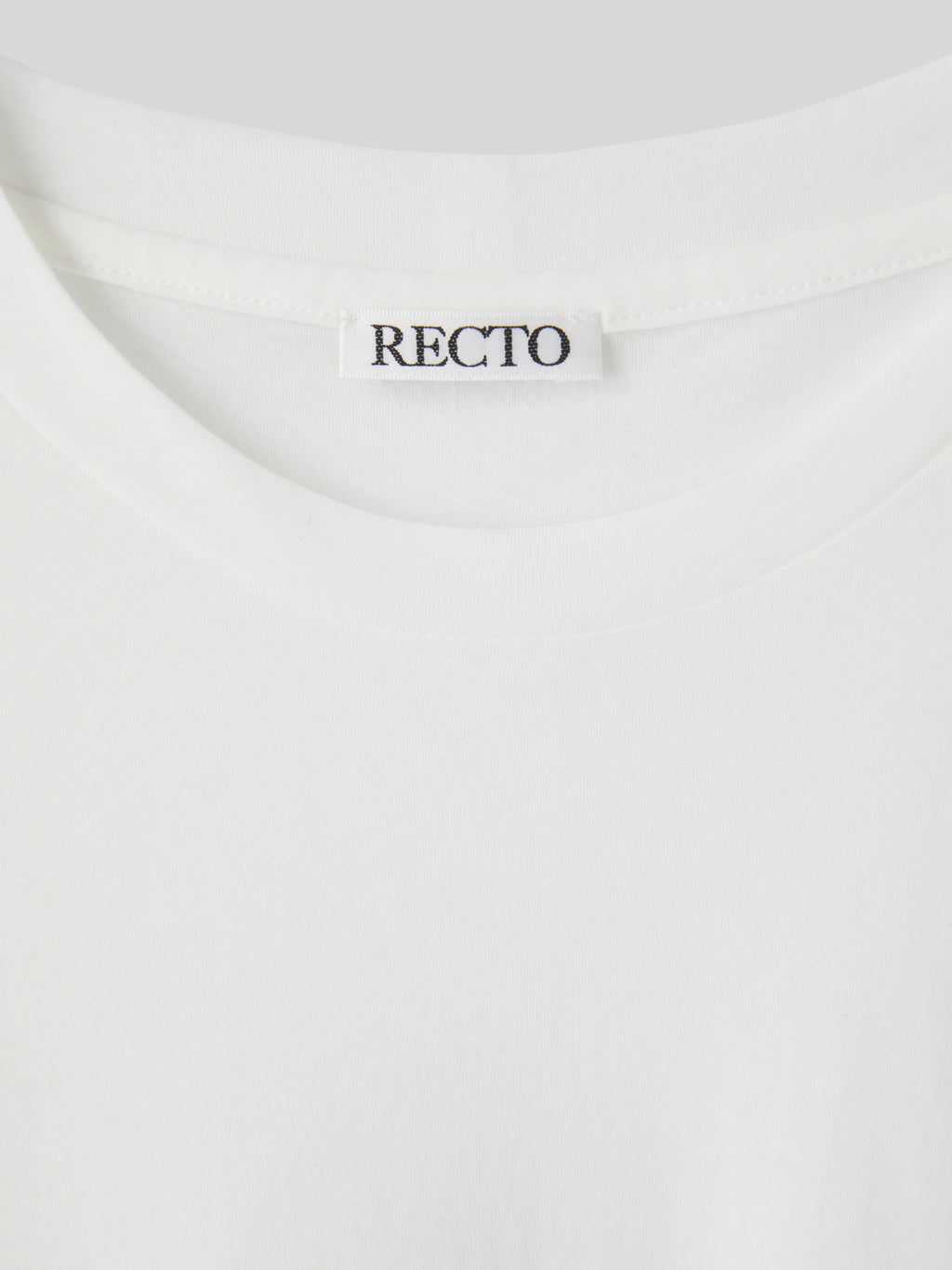 Recto - Long Length Slim Fit Top (Off White) product image 3 | TRAB K-Fashion Australia