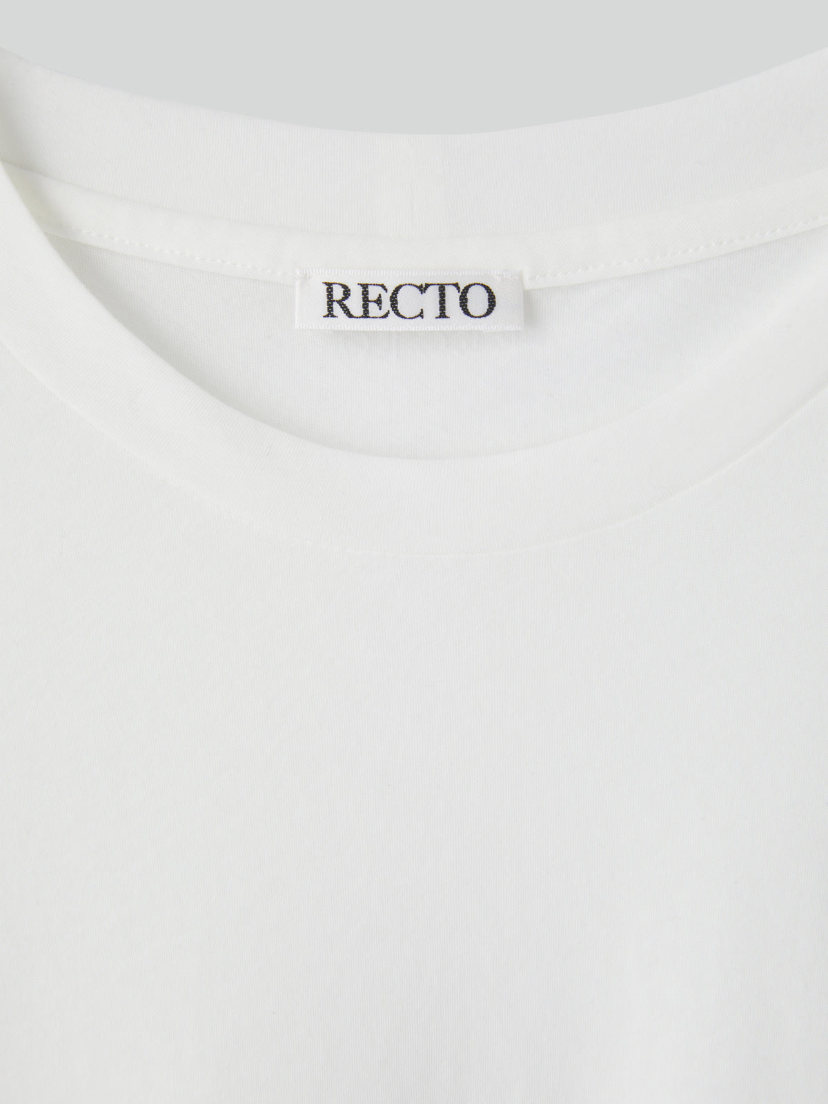 Recto - Long Length Slim Fit Top (Off White) product image 3 | TRAB K-Fashion Australia