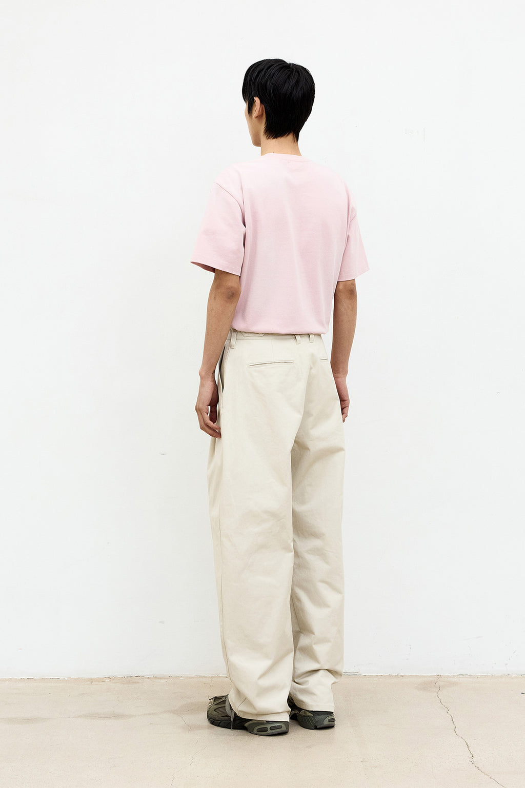 Coor - Spray Washed Pocket Point T-Shirt (Pink) product image 4 | TRAB K-Fashion Australia