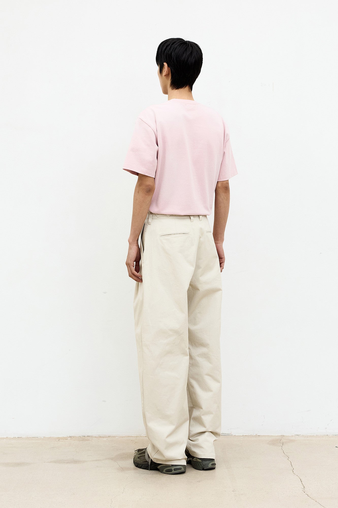 Coor - Spray Washed Pocket Point T-Shirt (Pink) product image 4 | TRAB K-Fashion Australia
