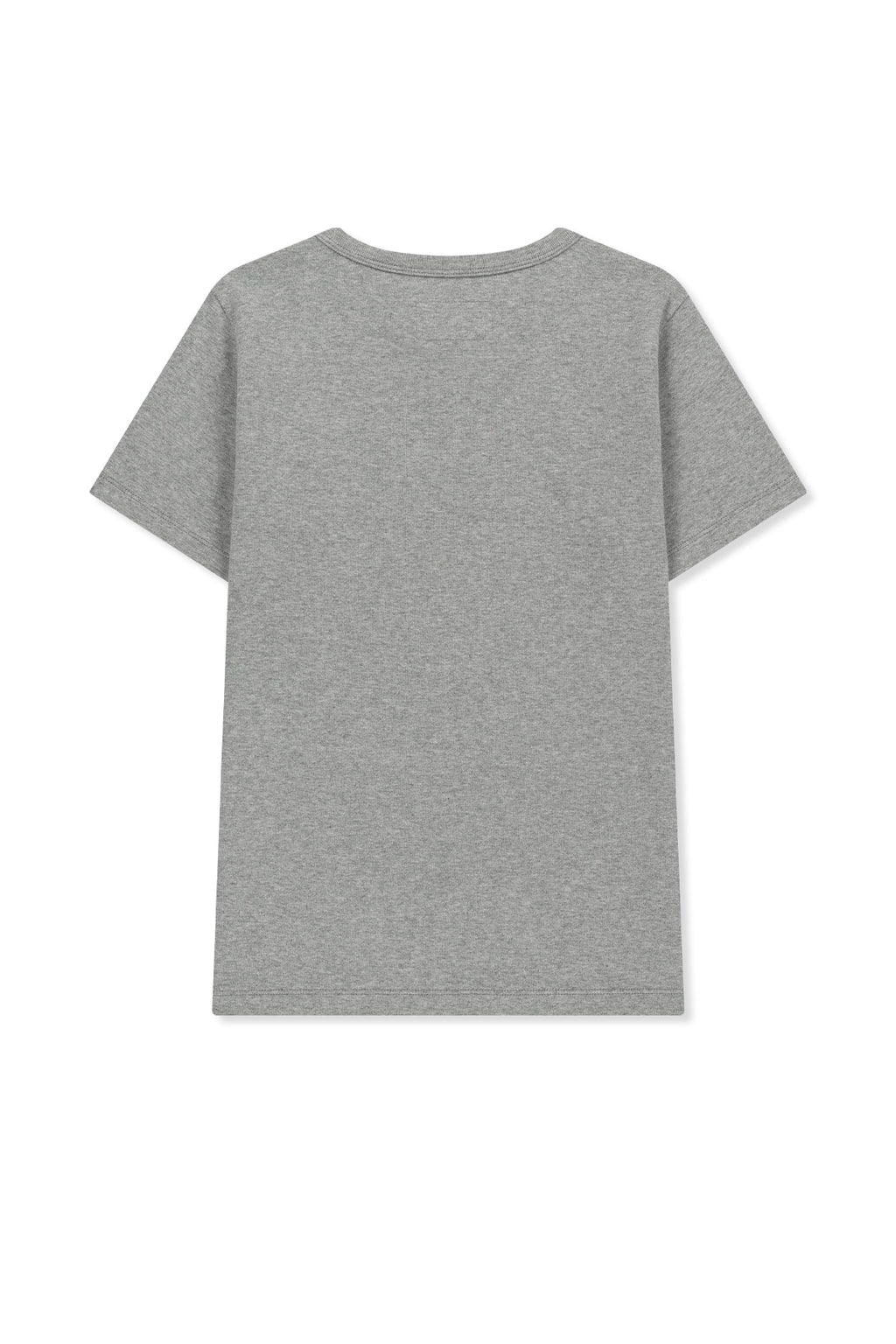 Matin Kim - Label Detail Slim Fit Top (Grey) product image 2 | TRAB K-Fashion Australia