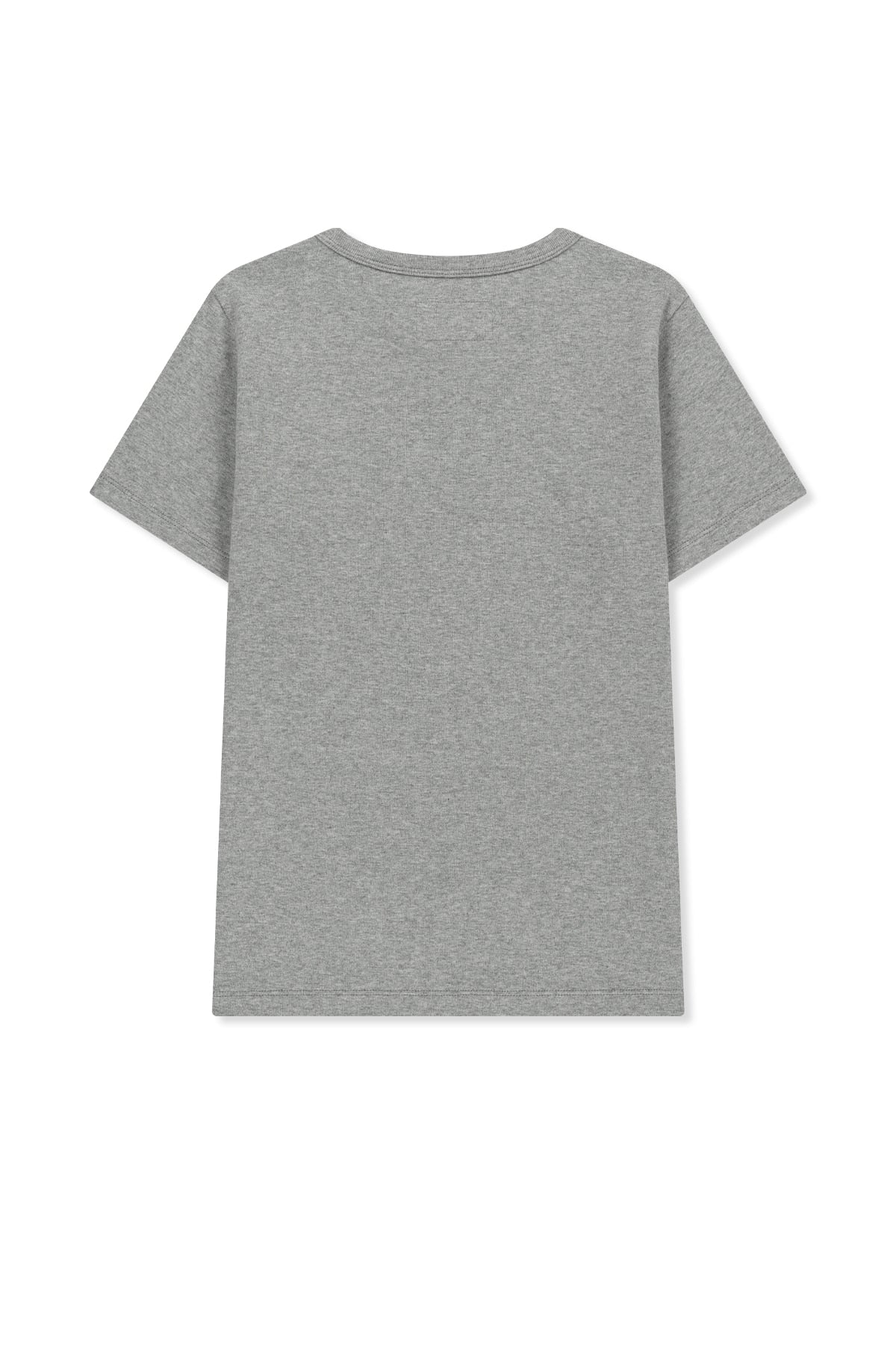 Matin Kim - Label Detail Slim Fit Top (Grey) product image 2 | TRAB K-Fashion Australia