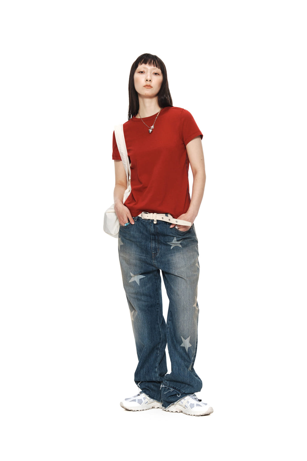 Matin Kim - Starlight Washed Denim Pants (Blue) product image 8 | TRAB K-Fashion Australia