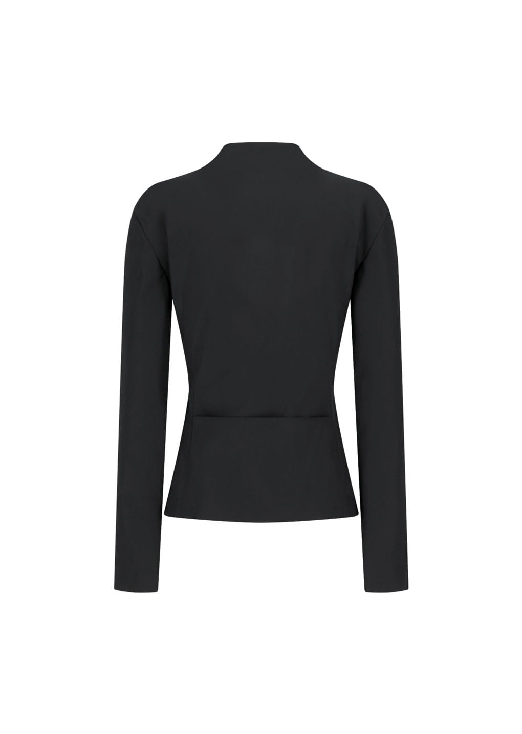 Amomento - Slim Fit Zip Up Jumper (Black) product image 6 | TRAB K-Fashion Australia