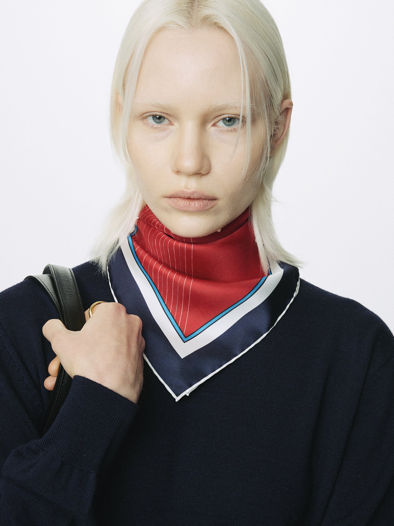 Tonywack - Curved Cotton Chino Pants (White) product image 7 | TRAB K-Fashion Australia