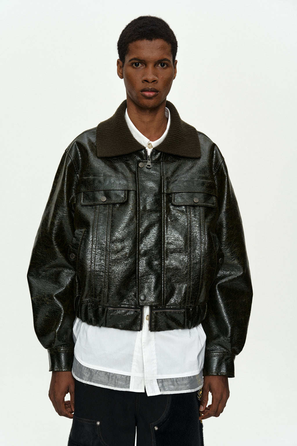 Andersson Bell - Ortega26 Bomber Jacket (Khaki) product image 12 | TRAB K-Fashion Australia