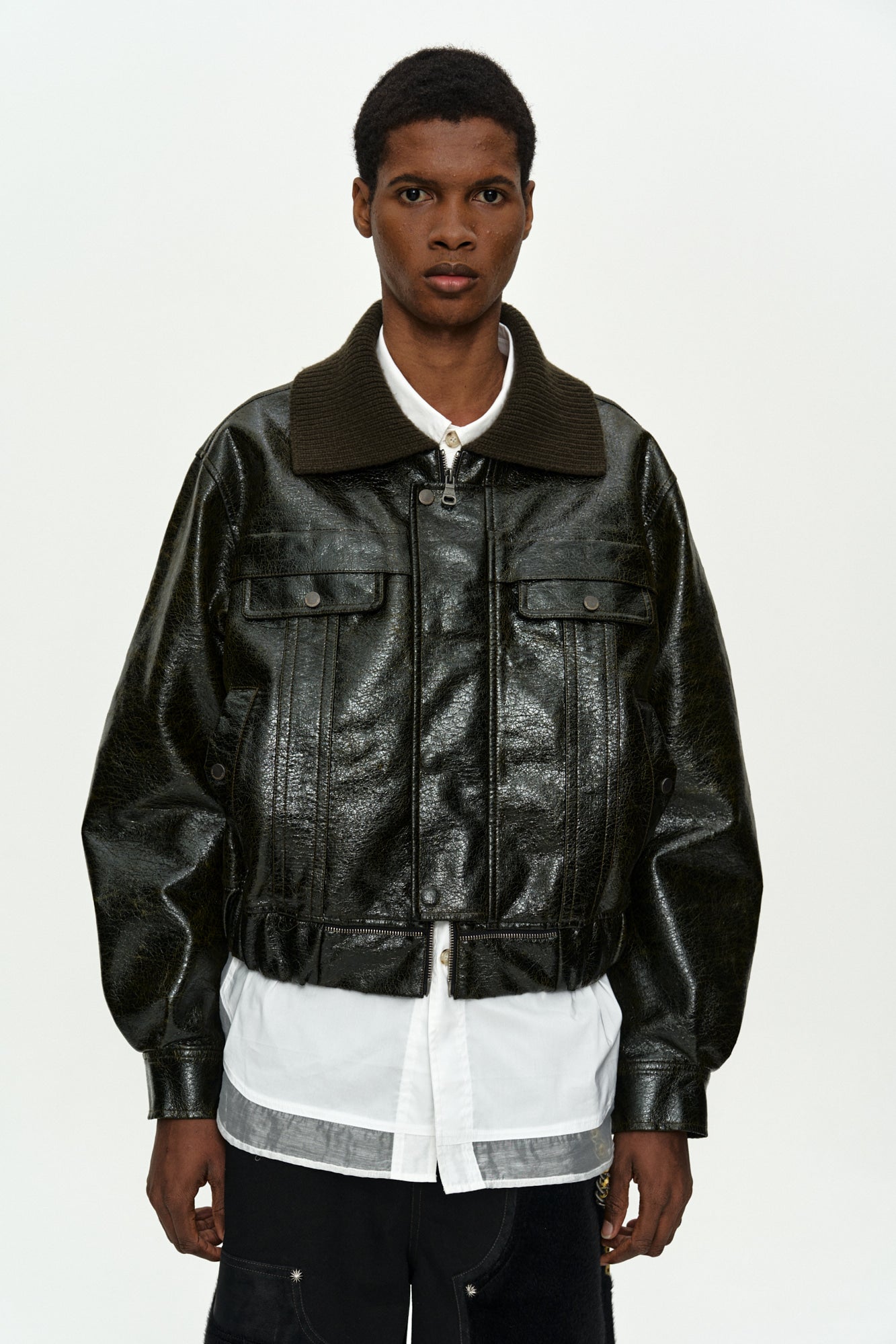 Andersson Bell - Ortega26 Bomber Jacket (Khaki) product image 12 | TRAB K-Fashion Australia