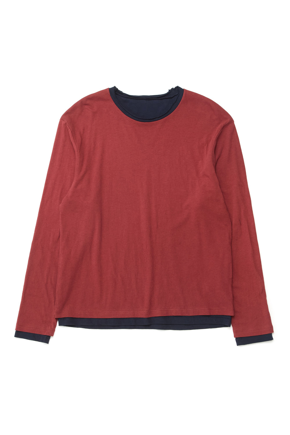 Hatchingroom - Two Face Ringer Tee (Red/Navy) product image 1 | TRAB K-Fashion Australia