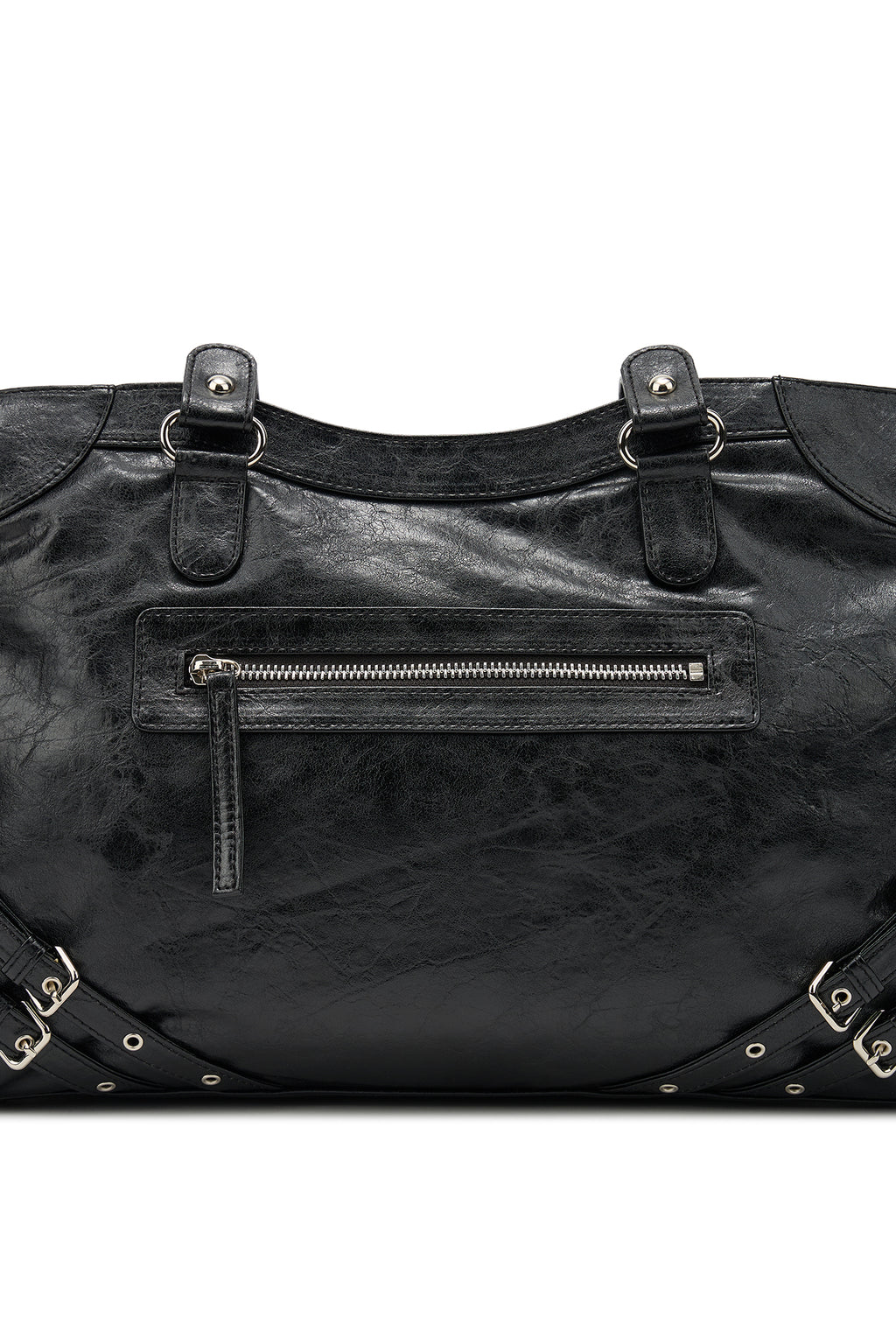 Deinet - Stud Pocket Big Bag (Black) product image 13 | TRAB K-Fashion Australia