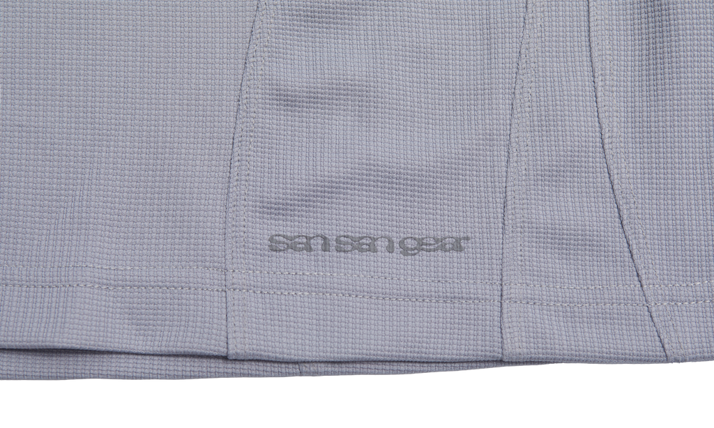 San San Gear - Placket Long Sleeves (Grey) product image 11 | TRAB K-Fashion Australia