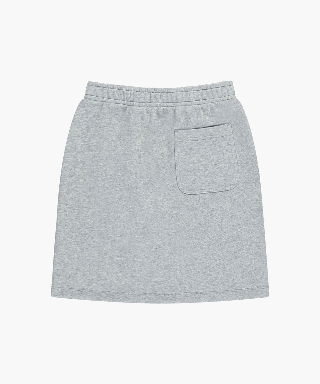 Marithe & Francois Girbaud - Vintage Classic Logo Sweat Mini Skirt (Heather Gray) product image 5 | TRAB K-Fashion Australia