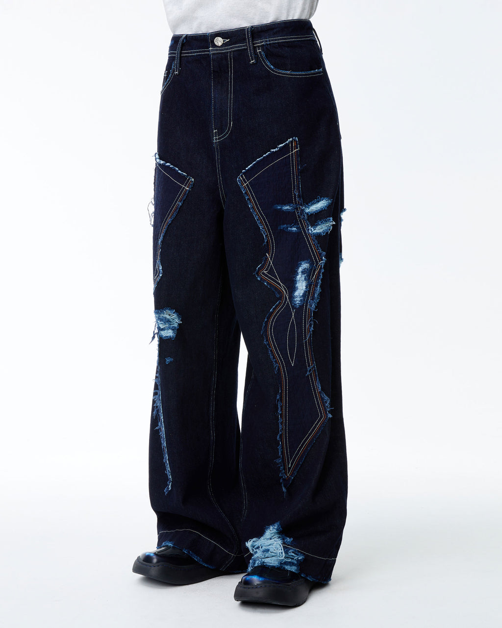 Ader Error - Elve jeans (Navy) product image 4 | TRAB K-Fashion Australia