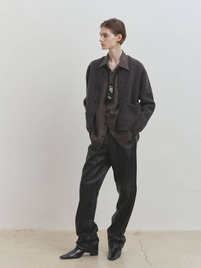 Tonywack - Alpaca Jacquard Knitted Blouson (Grey) product image 6 | TRAB K-Fashion Australia