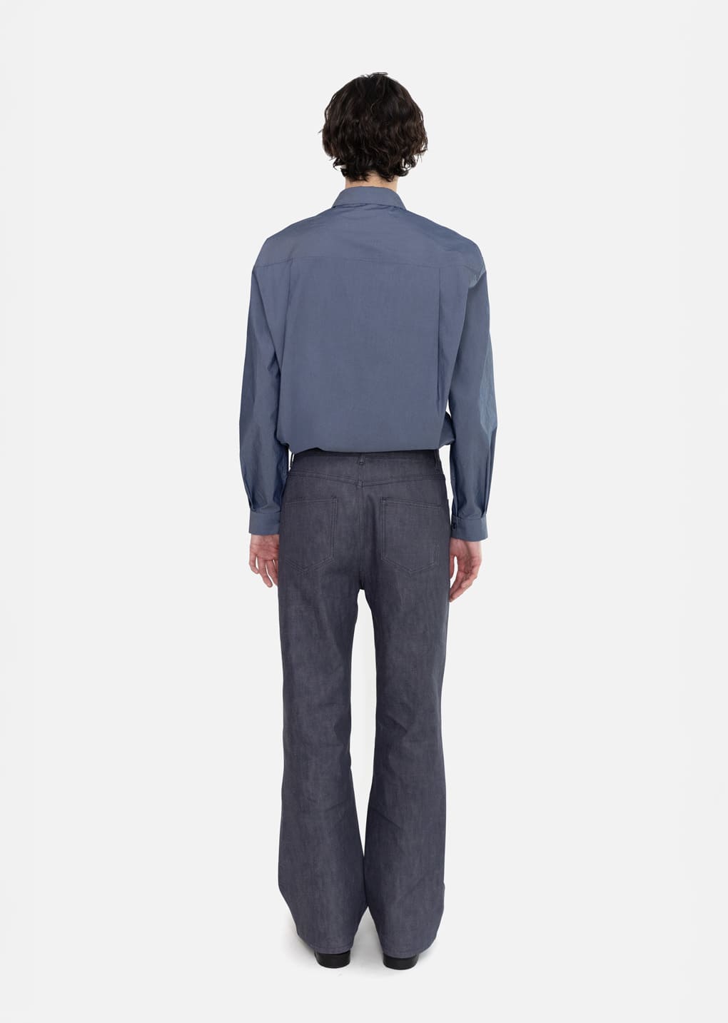 Amomento - Men's Colored Straight Fit Denim (Blue) product image 4 | TRAB K-Fashion Australia