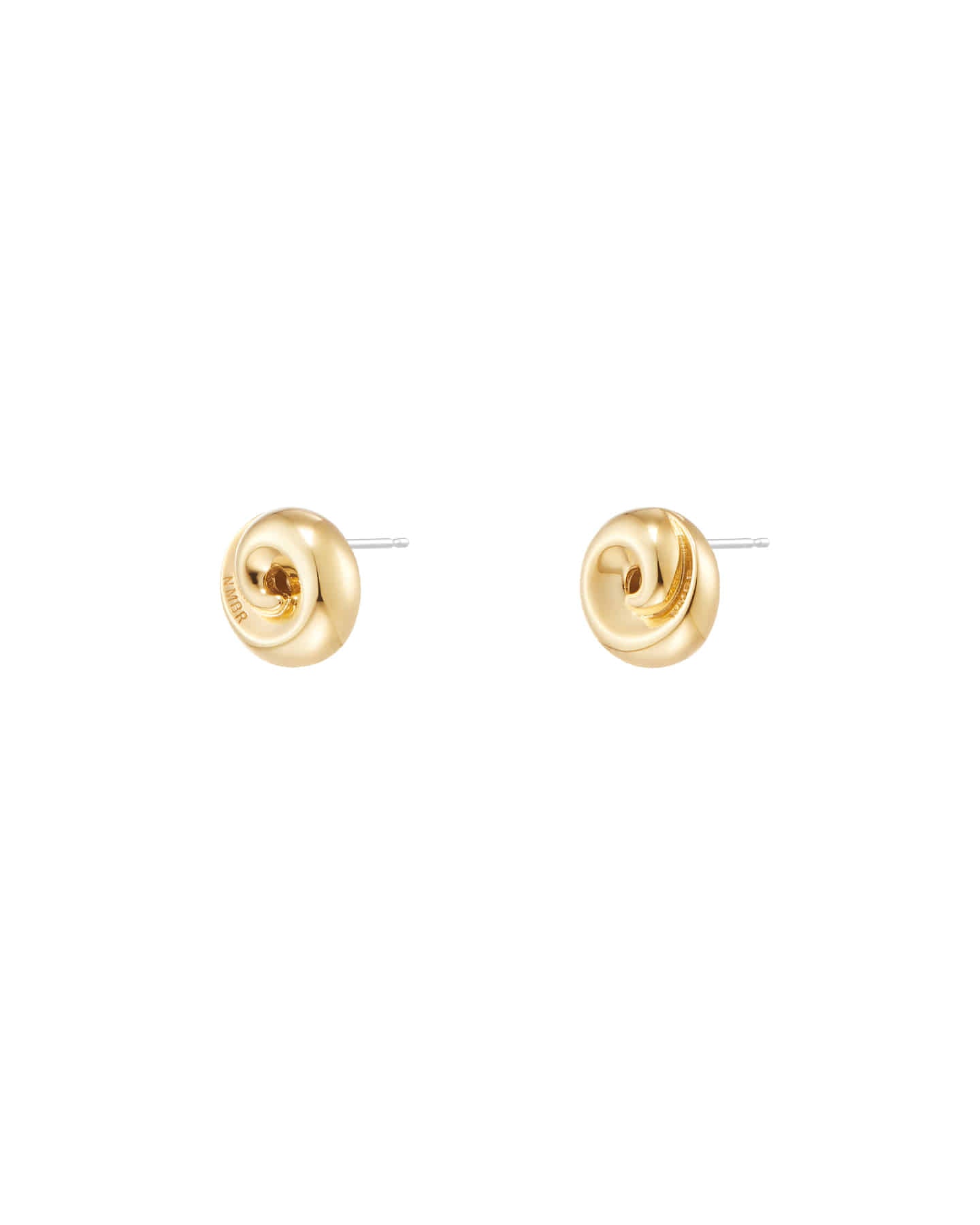 Numbering - Swirl Stud Earrings #5202 product image 6 | TRAB K-Fashion Australia