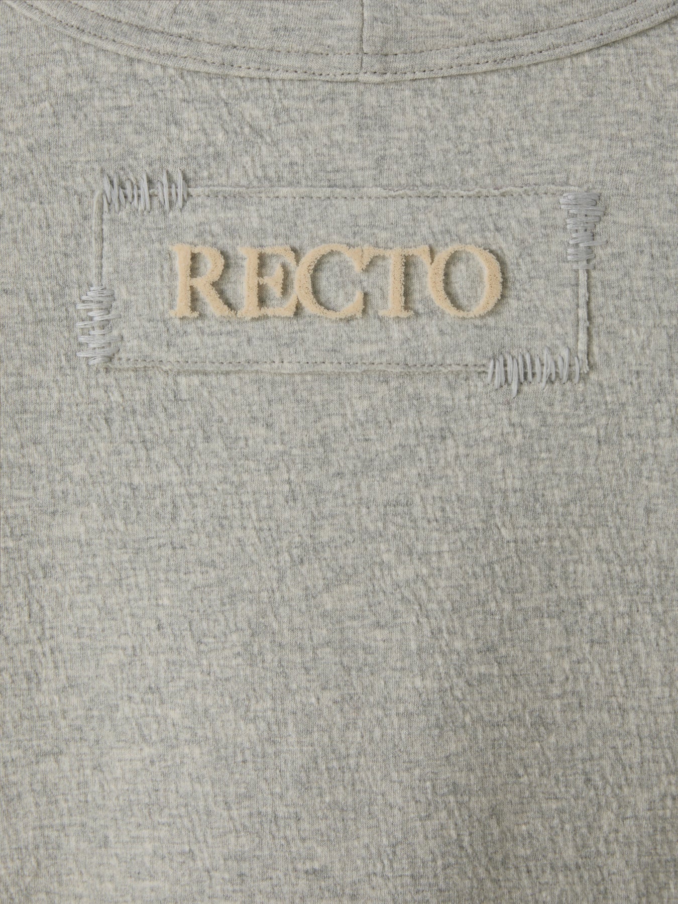 Recto - Back Logo Sweatshirt (White Grey) product image 10 | TRAB K-Fashion Australia