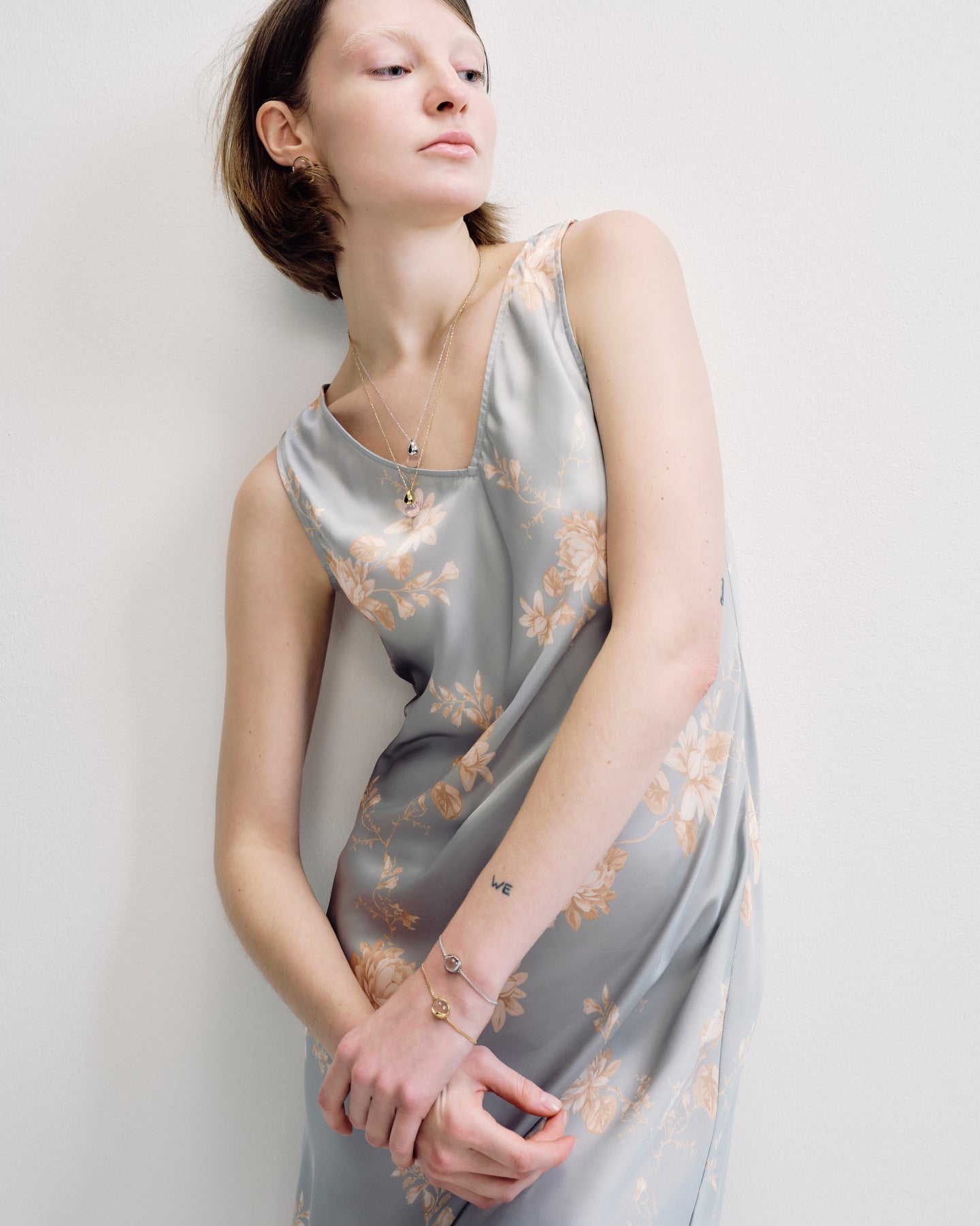 Numbering - Water Drop Pendant Necklace #7784 product image 3 | TRAB K-Fashion Australia