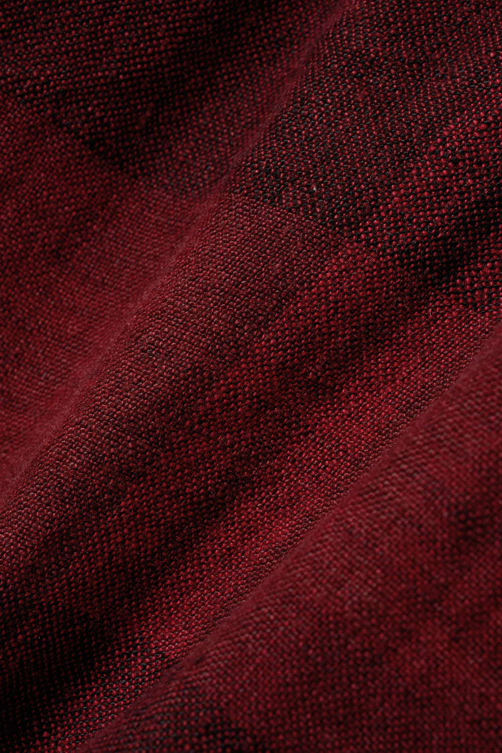 Hatchingroom - Classic Shirt Linen Big Check Dark (Red) product image 7 | TRAB K-Fashion Australia
